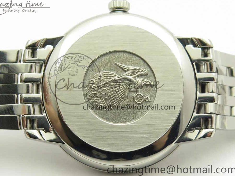 0227 BestValue De Ville Prestige Ladies 32.7mm SS MKF 1:1 Best Edition White Dial SS Markers on SS Bracelet MIYOTA 7971